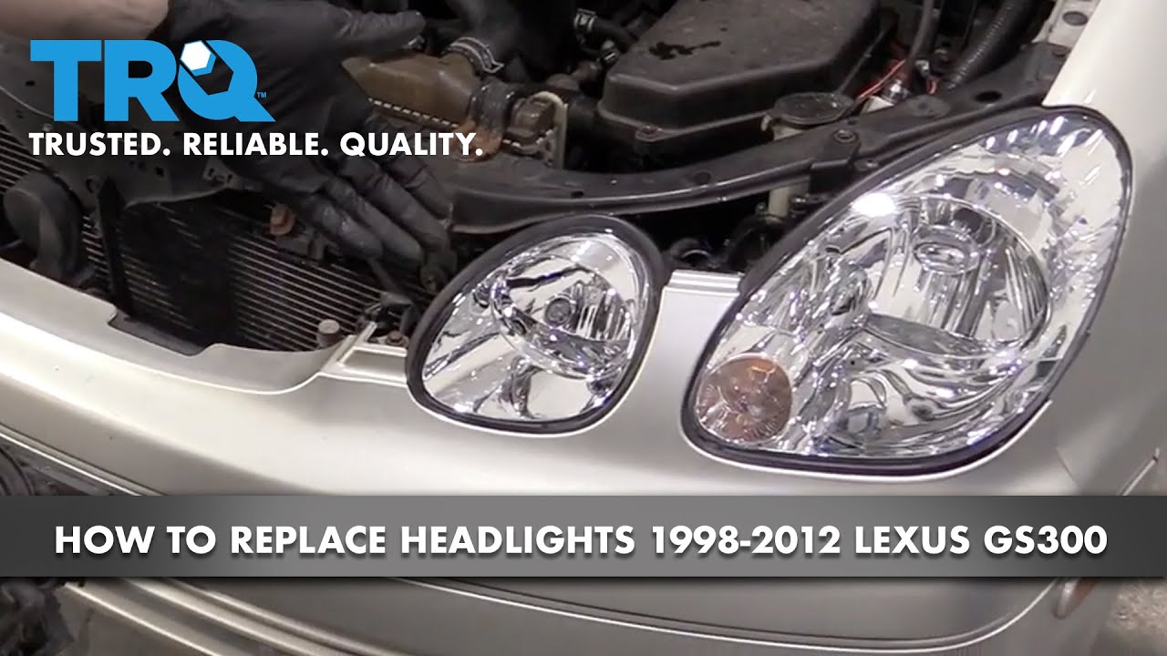 How to Replace Headlight Assembly 1997-2005 Lexus GS300