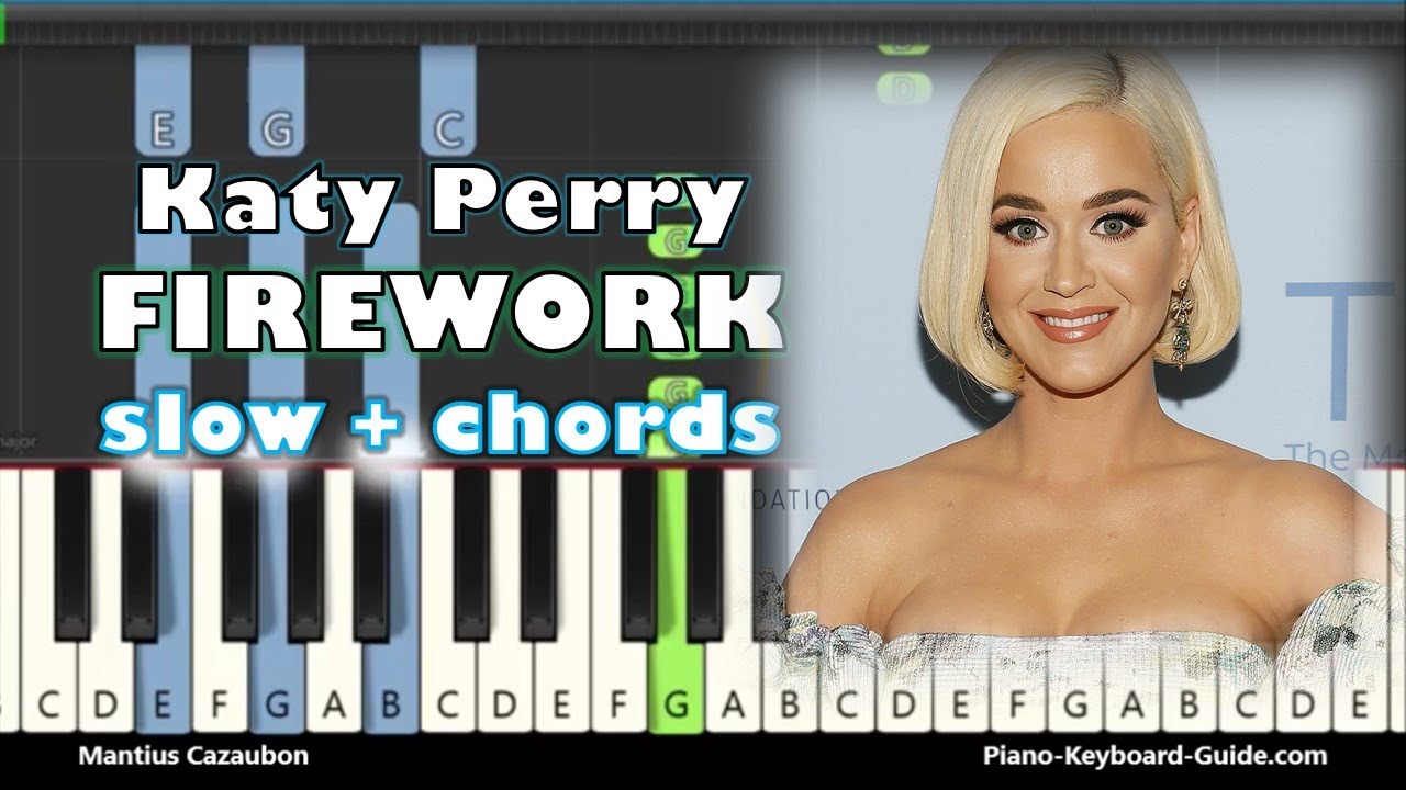 Katy Perry - Firework (Piano Tutorial)