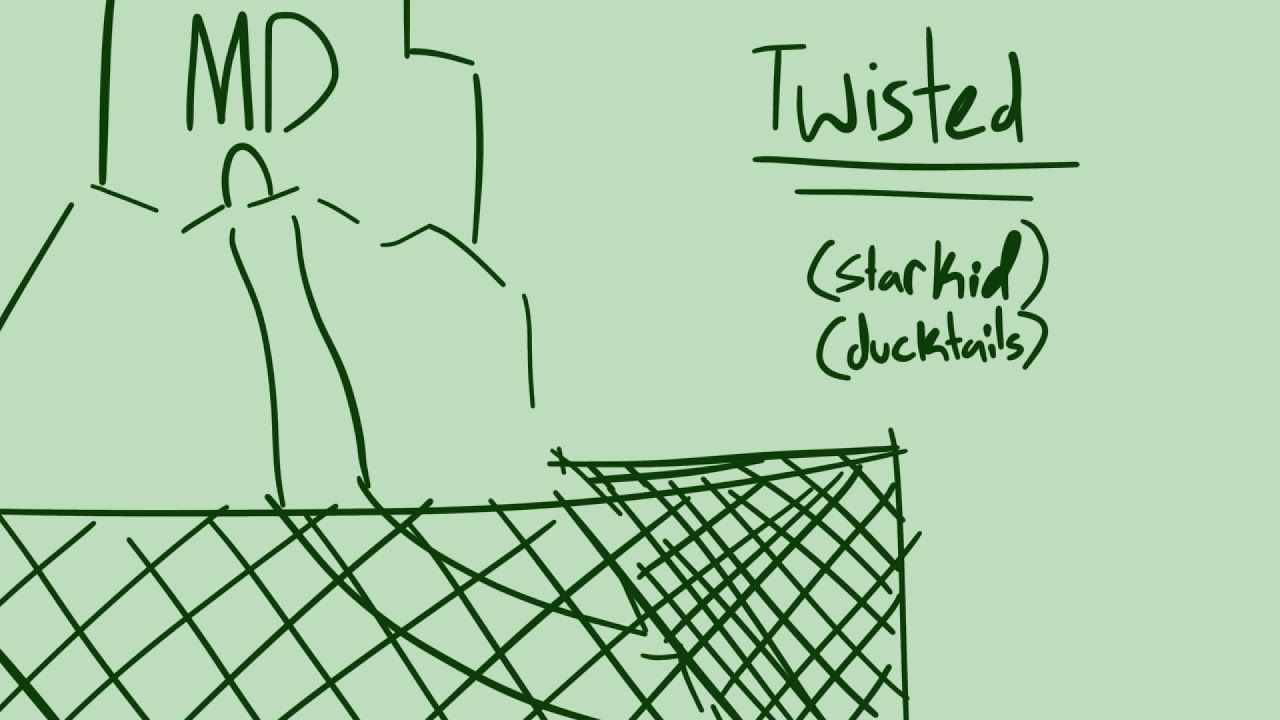 Twisted (Louie ducktales animatic) (starkid) (also they are humans because I can only draw humans)