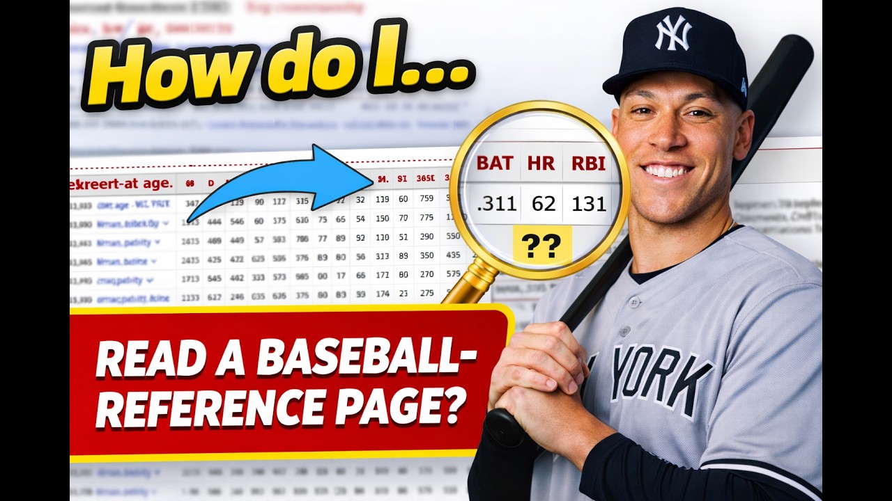 Flash Focus: How to read a Baseball-Reference Page (Batters)