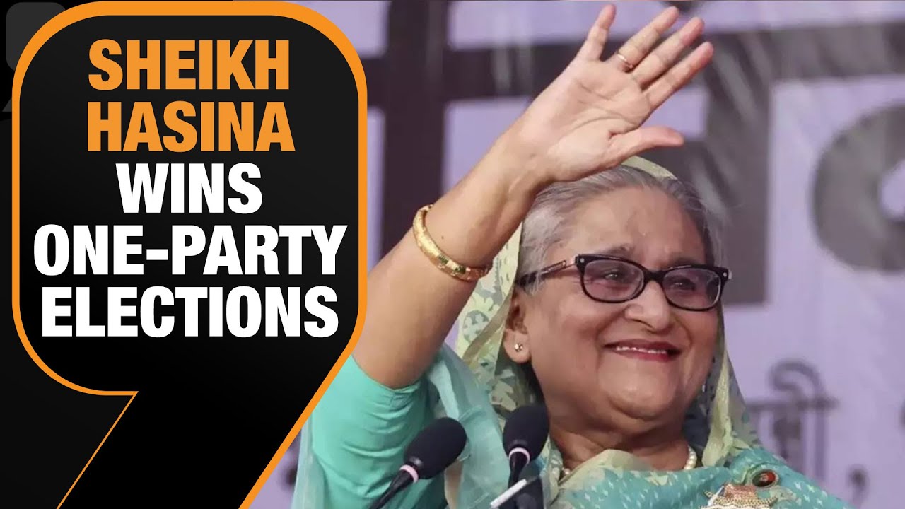 Sheikh Hasina secures 4th straight term as Bangladesh PM with a 2/3rd majority in elections | News9