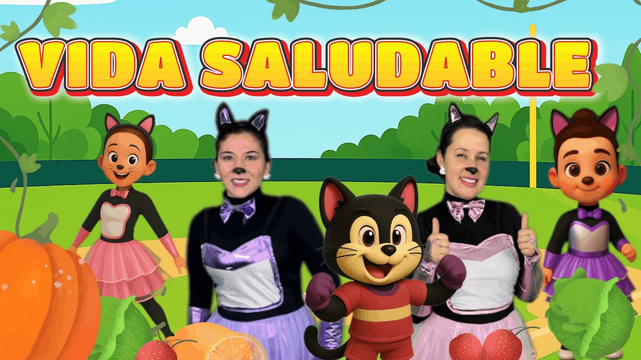 Minina y Lanina - VIDA SALUDABLE - Canciones infantiles (Video oficial)