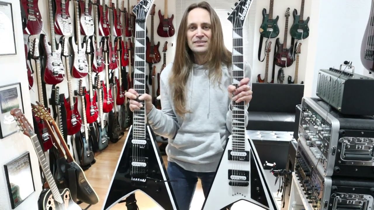 Jackson JS32 King V vs  Rhoads - with Headrush prime Victoria high gain preset pack
