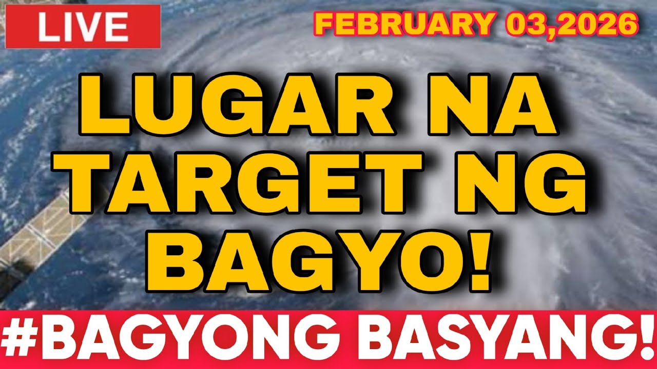 FEBRUARY 03,2026! BAGYONG BASYANG NAG-SISIMULA NG KUMILOS PA SILANGANG VISAYAS AT MINDANAO!