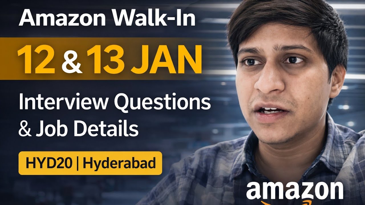 Amazon Interview Process EXPLAINED | Real Questions, Answers & Job Details (2026)