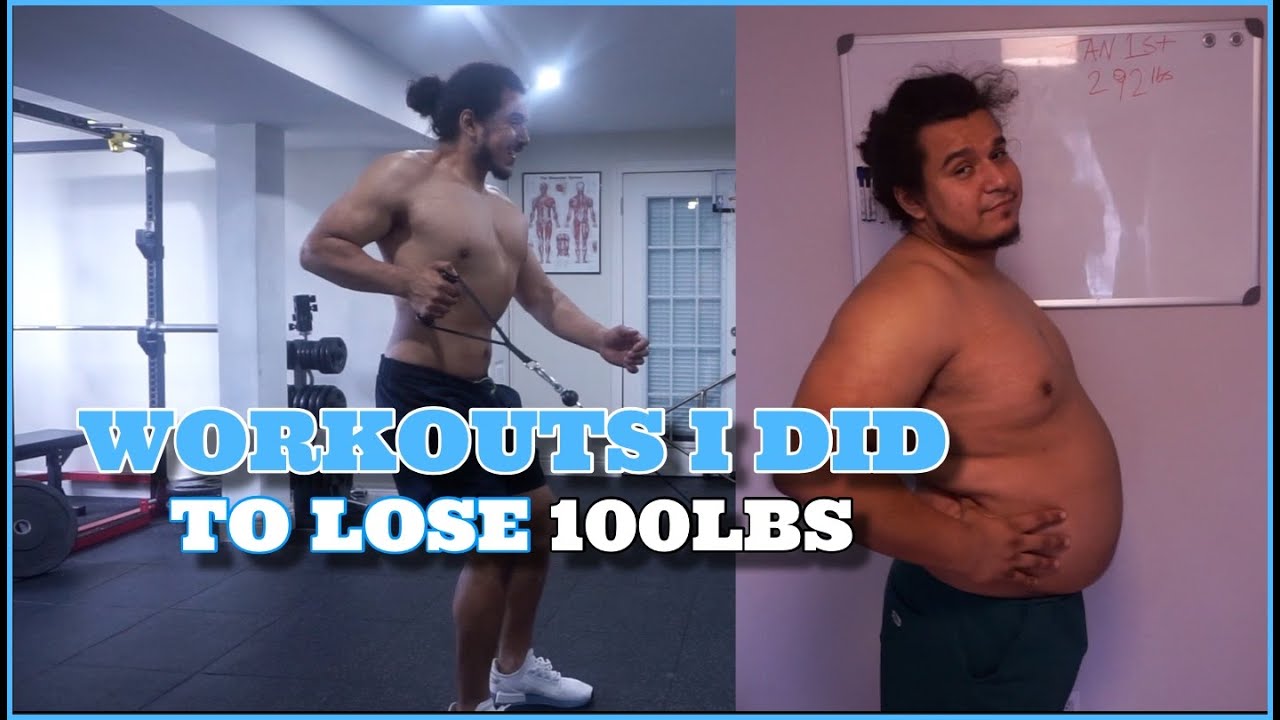 What Workouts I Did To Lose 100 Pounds!