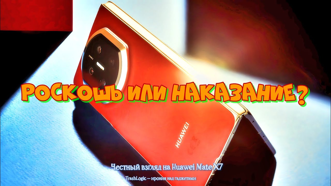 Huawei Mate X7 — это не смартфон. Это дорогой урок смирения.