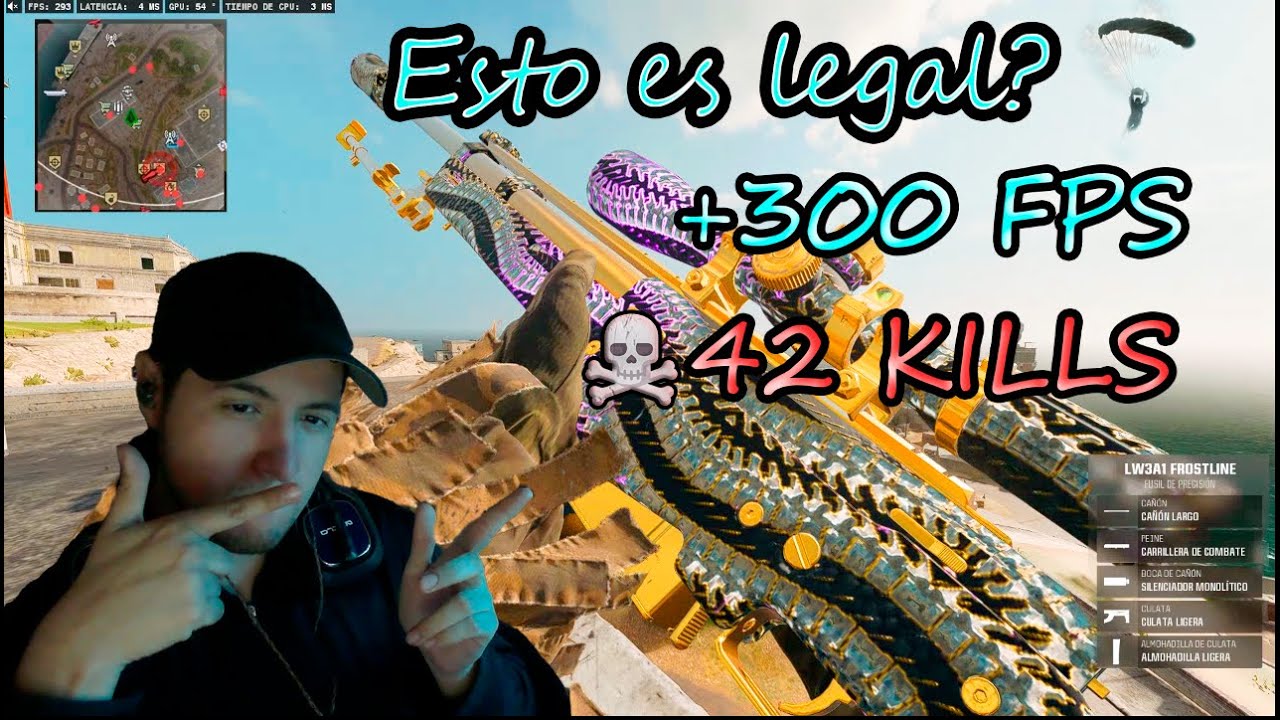 As&iacute; fue mi PRIMERA VEZ con 300 FPS en Rebirth Island 😱