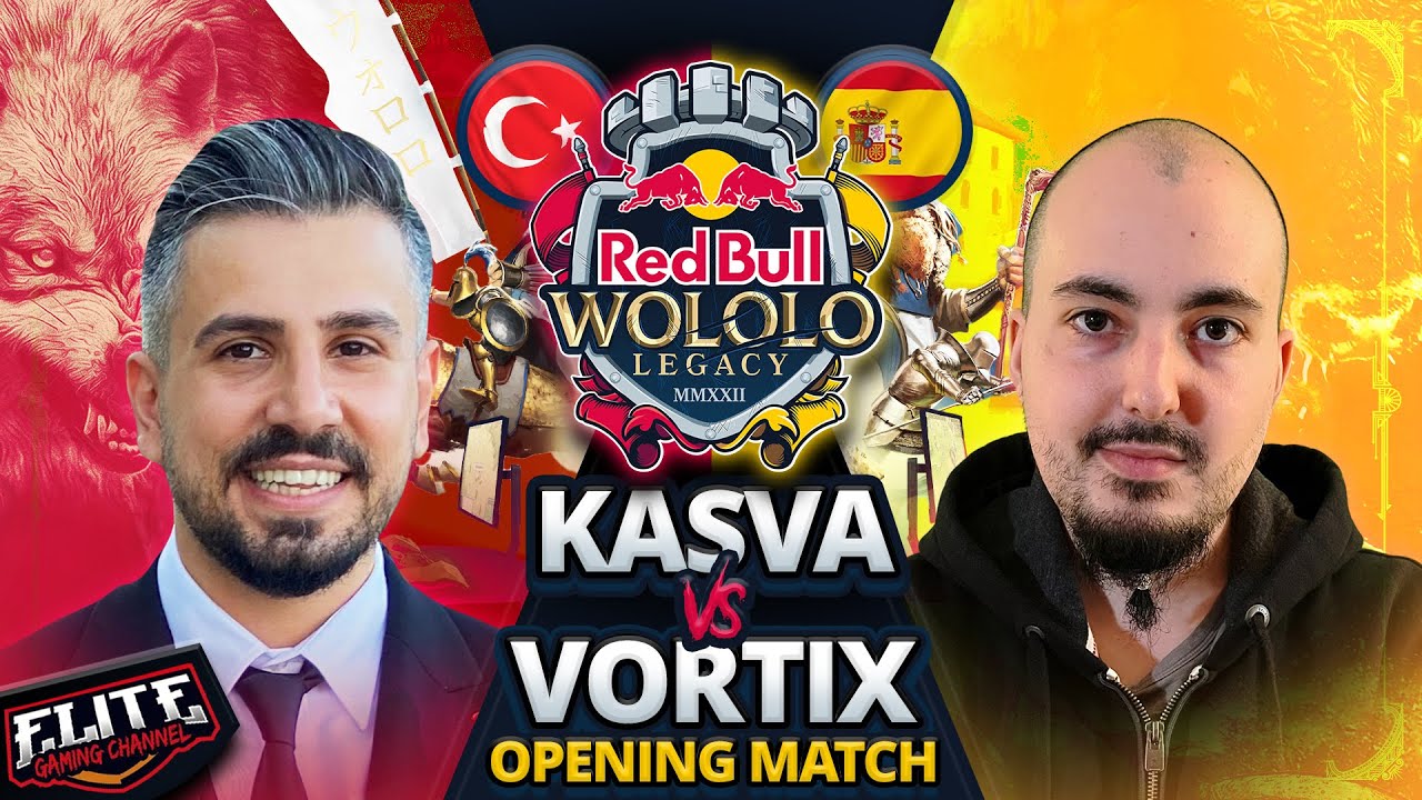 Kasva vs Vortix: RedBull Wololo Legacy AOE4