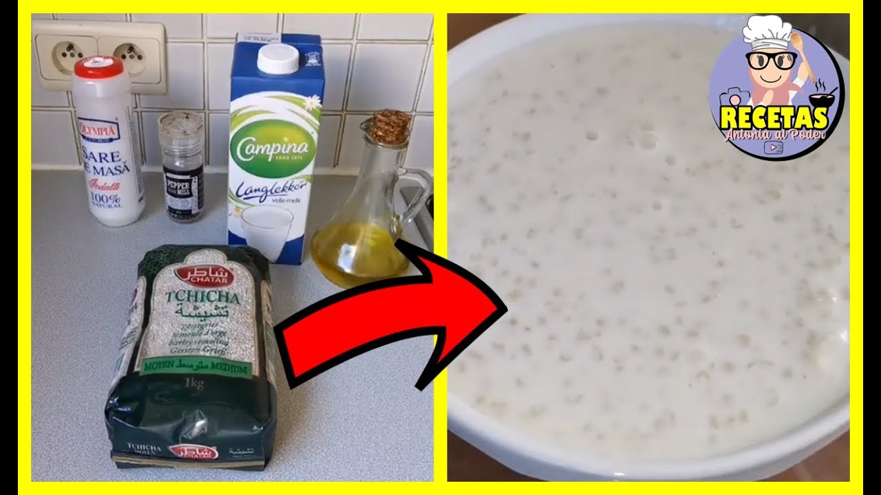 RECETA DE MARRUECOS,(Dchicha) IDEAL PARA DESAYUNO Y LA CENA!!!