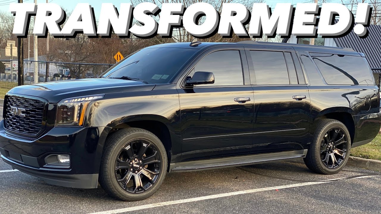 Chrome delete, Blacked out grille, and Morimoto Headlights!