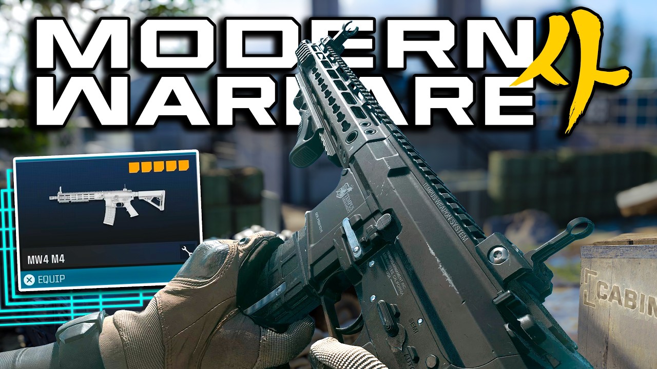 I Tried MODERN WARFARE 4 GUNS Early!