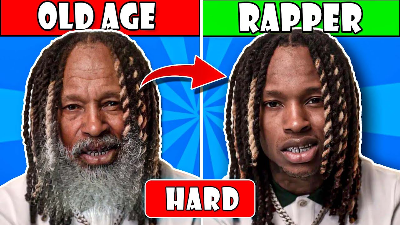 Guess The Rapper by their Old Age Version👴✅🧓| 99% will Fail | Rap Quiz  | The Quiz Mania