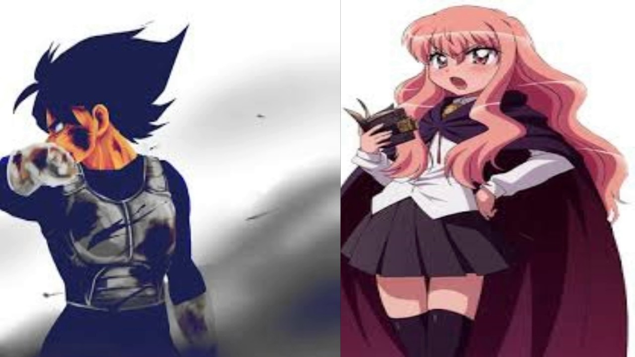 Que hubiera pasado si vegeta iba a zero no tsukaima (PARTE 3)