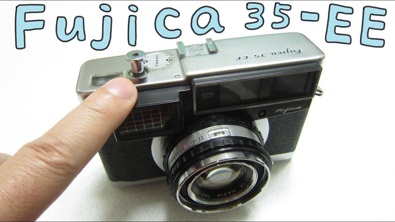 【フィルムカメラ 】Fujica 35-EE ハードオフのジャンク2200円！ 清掃して写真を撮りました。60年前のカメラ！ 【Film camera】Junk Camera