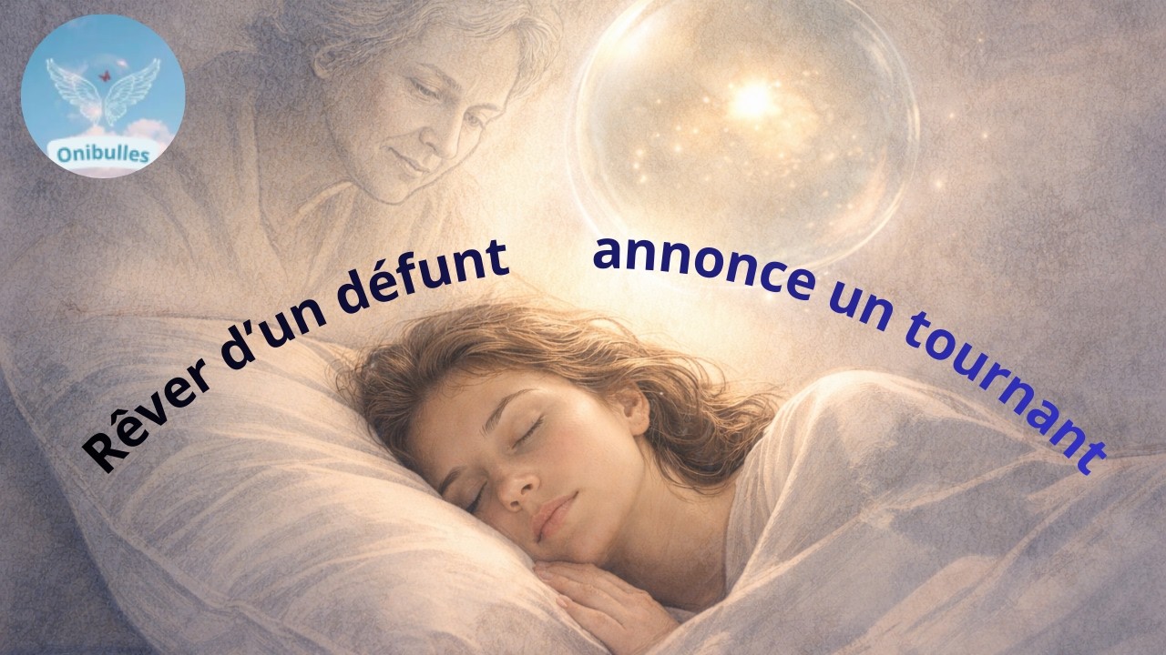 Rêver d'un défunt annonce une étape majeure dans sa vie