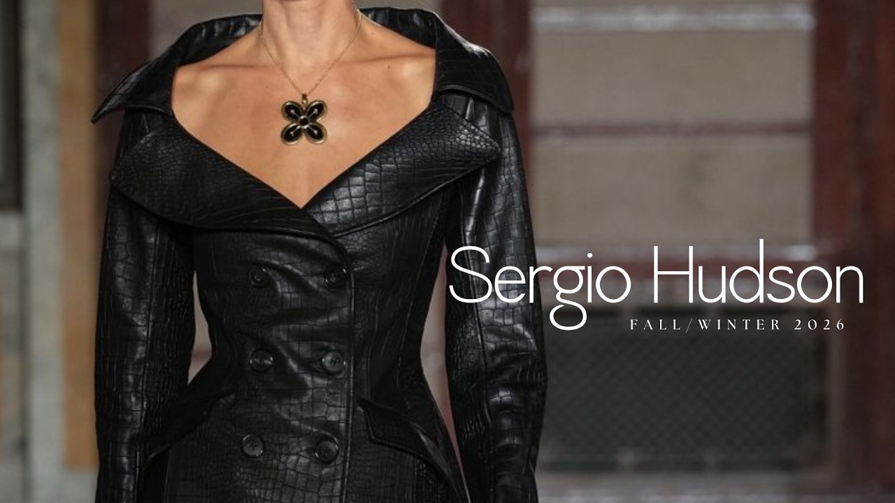 Sergio Hudson Fall/Winter 2026 RTW Collection | @nyfwcollections