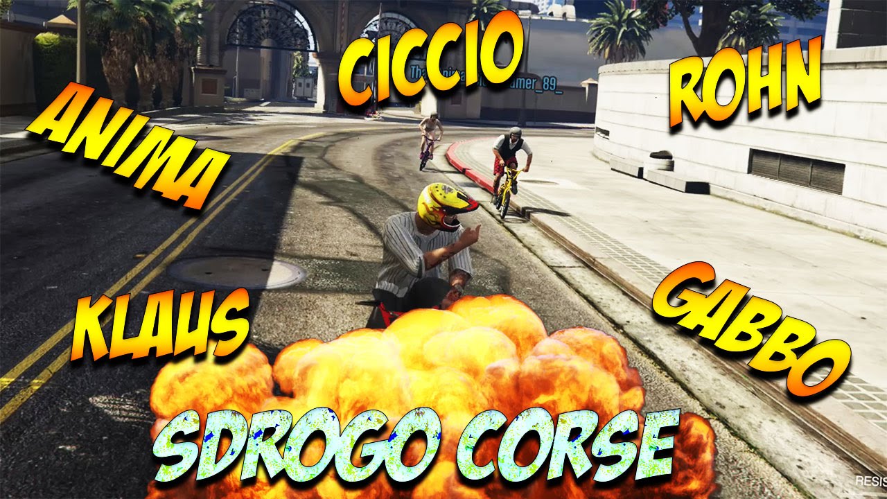 SDROGO CORSE con Ciccio, Anima, Rohn e Klaus