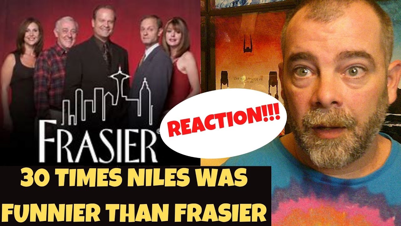 Frasier - 30 Times Niles was Funnier than Frasier REACTION
