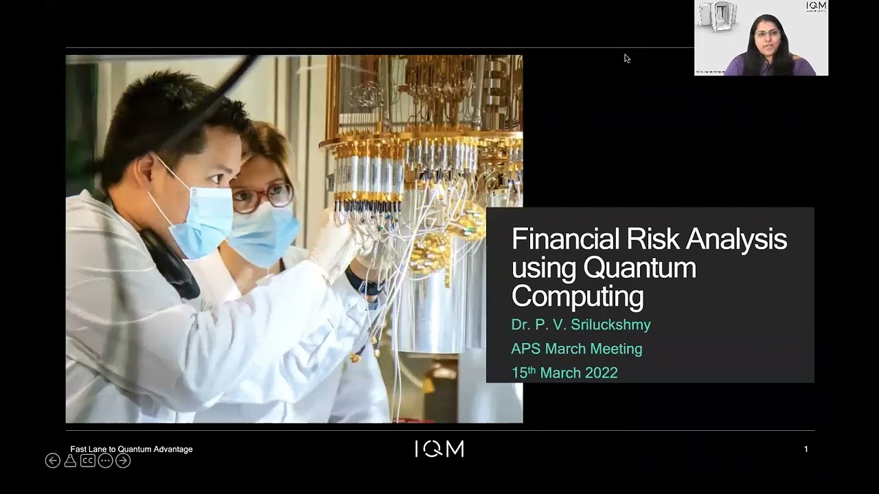 Financial risk analysis using Quantum Computing
