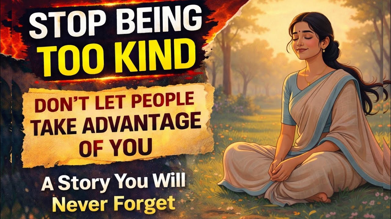 Motivational English Story  | Stop Being Too Kind | Learn English Through Story ⭐