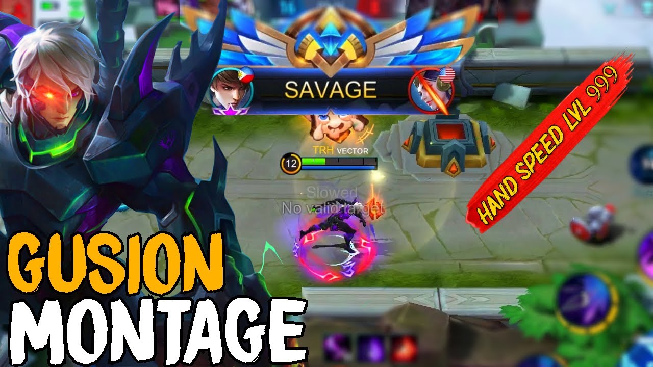 *THE NEXT LEVEL PLAY!* 🔥 | Perfect Hand Speed ⚡️ | Gusion Montage by Astre | MLBB