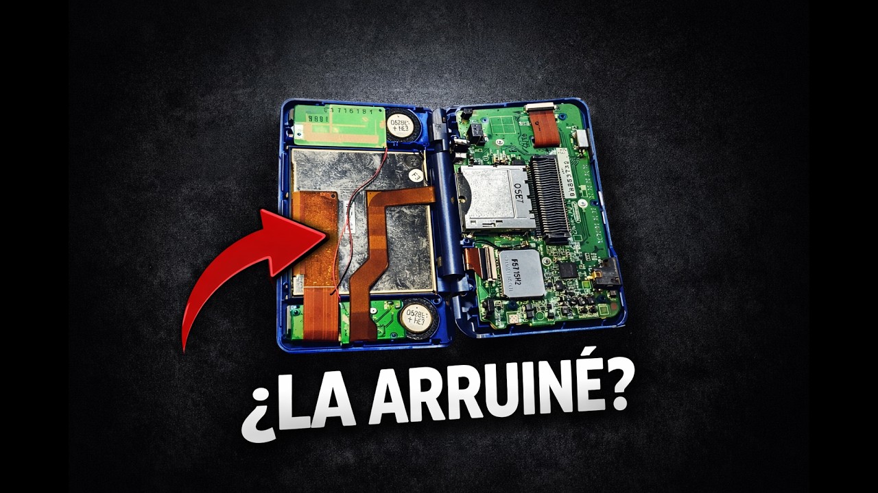Intente Reparar mi Nintendo DS FAT...  Y Casi lo Arruino