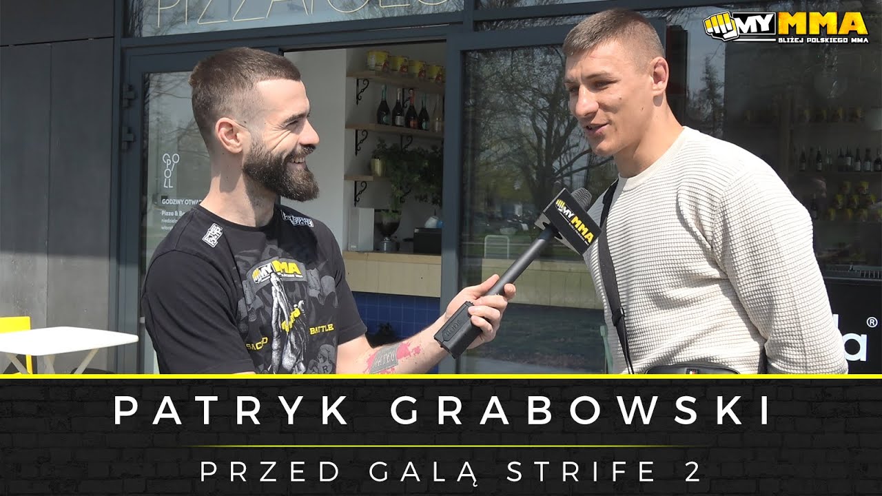 Patryk Grabowski przed zawodowym debiutem na gali Strife 2 | O sparingach z Janem Błachowiczem