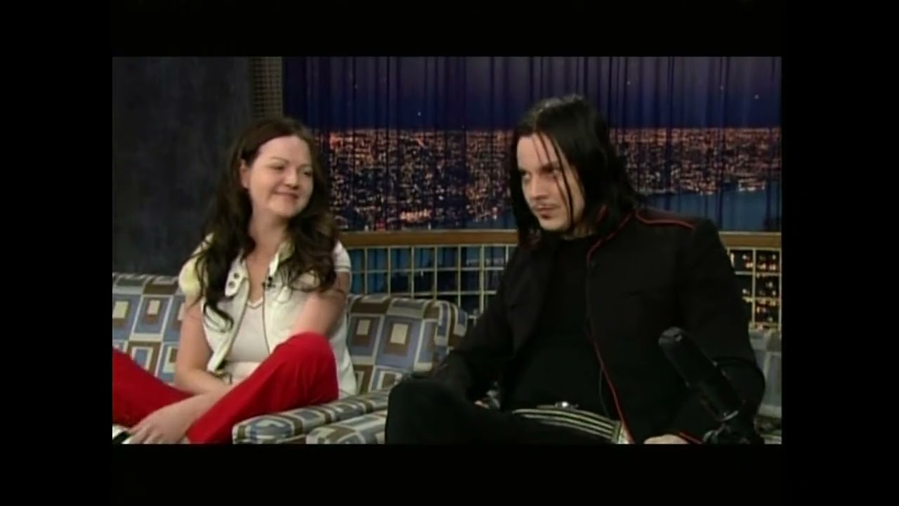 The White Stripes - Red Rain & Interview - Late Night with Conan O'Brien - December 2, 2005