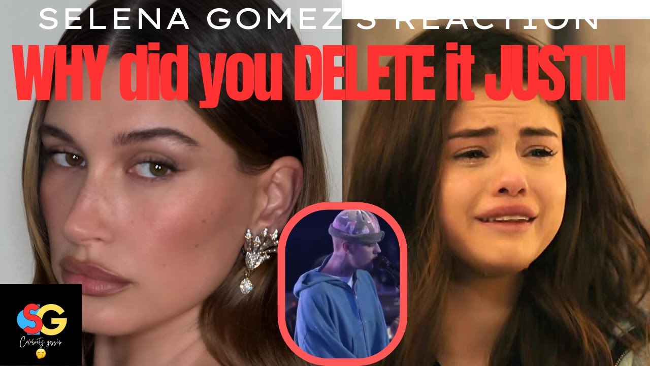 The Truth: Selena Reacts as Justin Deletes 2016 Kiss #SelenaGomez