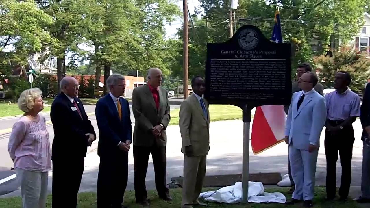 Cleburne Historical Marker Dedicaton