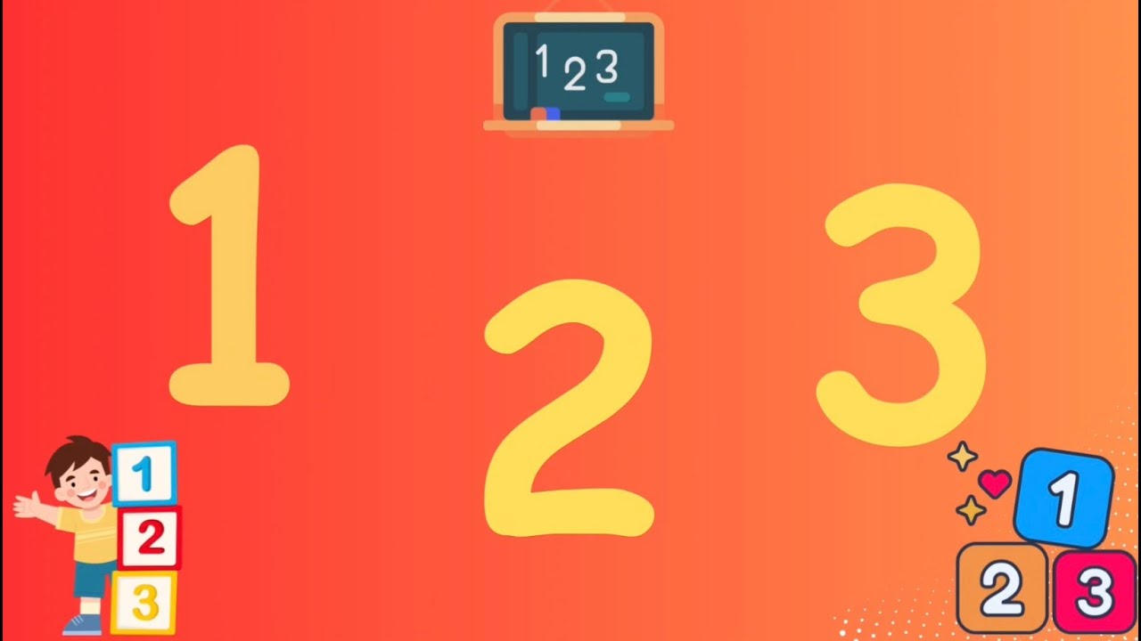 Number Song 1-20 For Toddlers & Preschoolers | 123 Learning for Kids