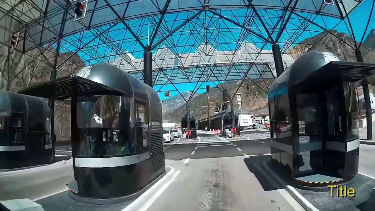 Andorra driving through