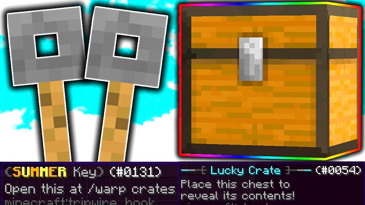 *NEW* SUMMER KEYS AND LUCKY CRATES! (Minecraft Prison)