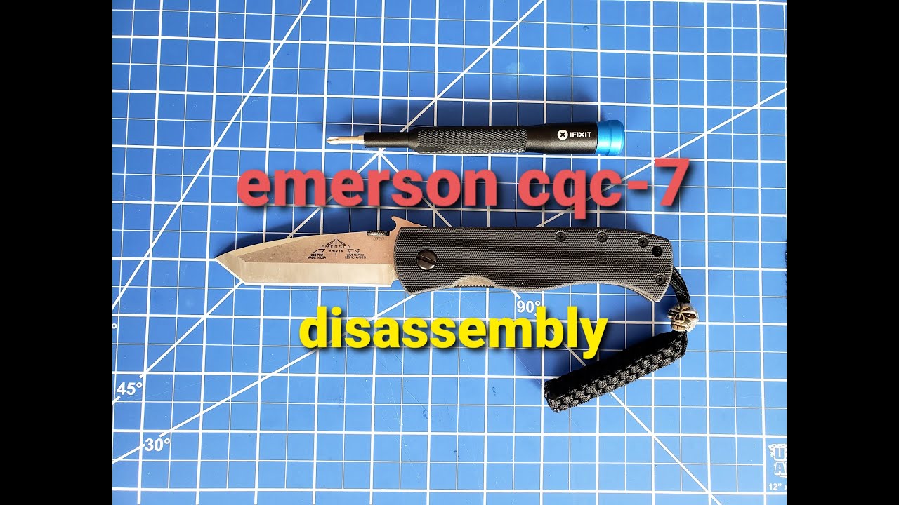 Emerson CQC-7 Disassembly (How To)