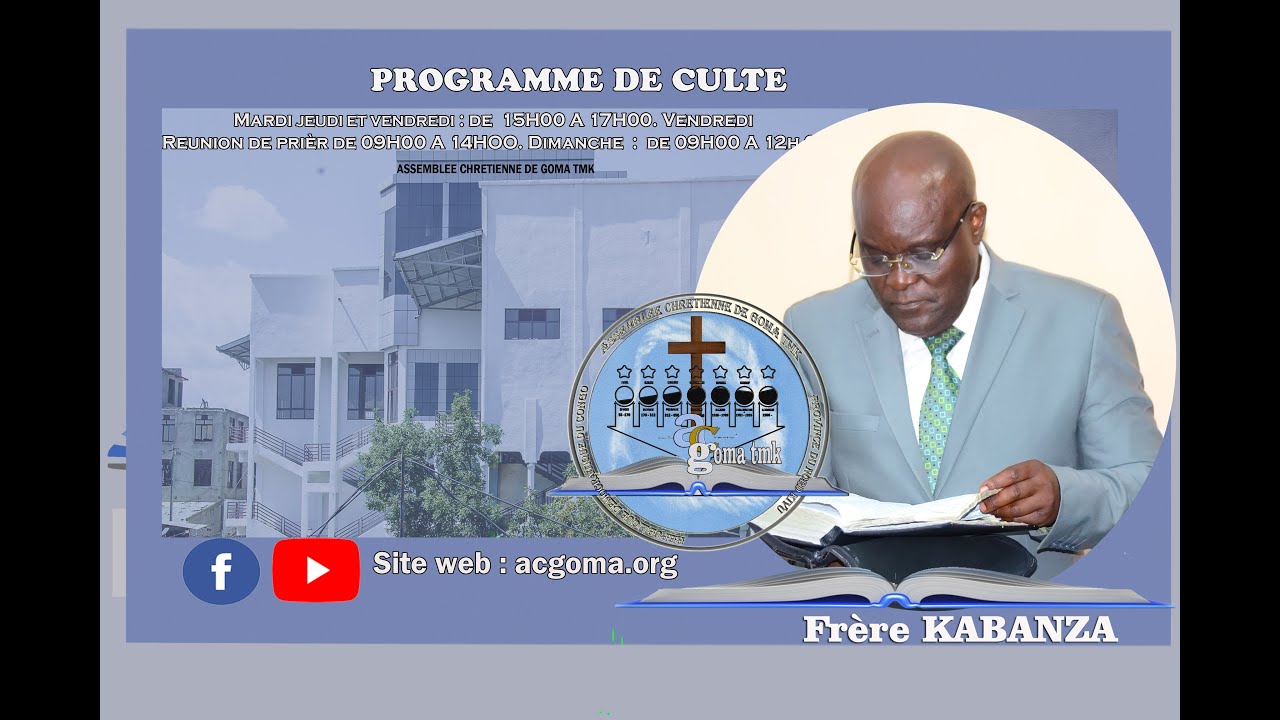 2025 03 18 Mardi. Frère  KABANZA.  L'EXPERIENCE D'UN APPEL DIVIN. Assemblée Chrétienne de Goma