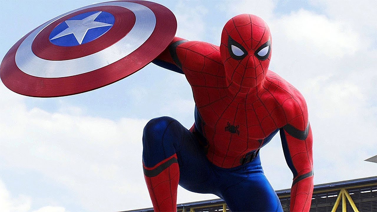 Apparition de Spiderman - Sc&egrave;ne de la bataille &agrave; l'a&eacute;roport - Captain America: Civil War - FULLHD