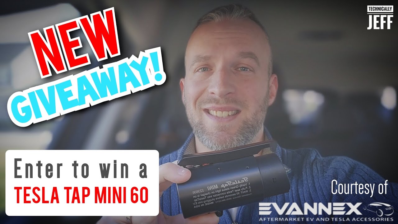 Who wants a free Tesla Tap Mini 60 EV charging adapter? 😀
