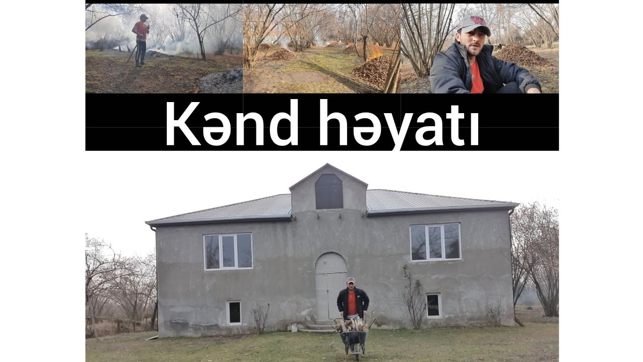 kənd həyatı 5ci bölüm.yaza hazırlıq