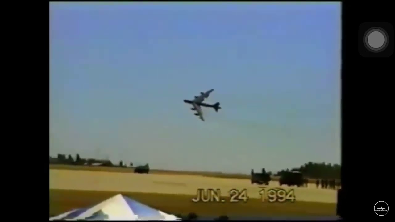 Bomber b-52 Stratofortress Crash at Fairchild air force base