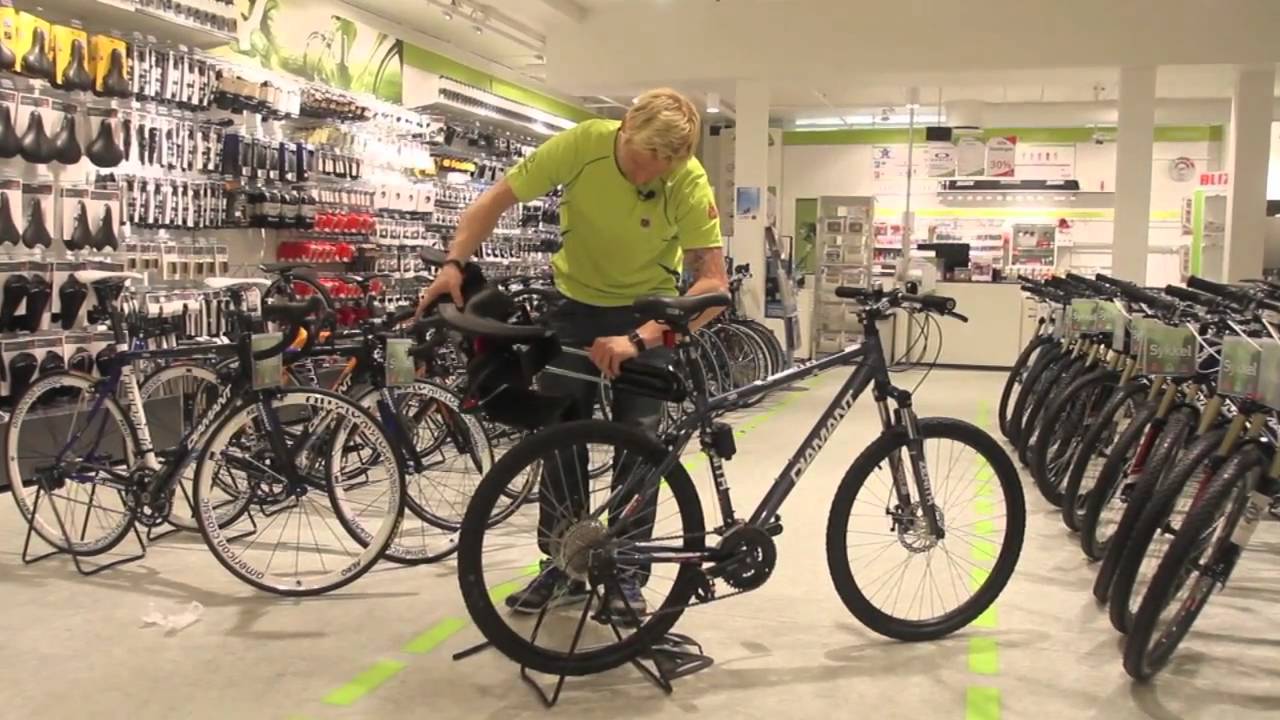 Hvordan montere barnesete p&aring; sykkel?