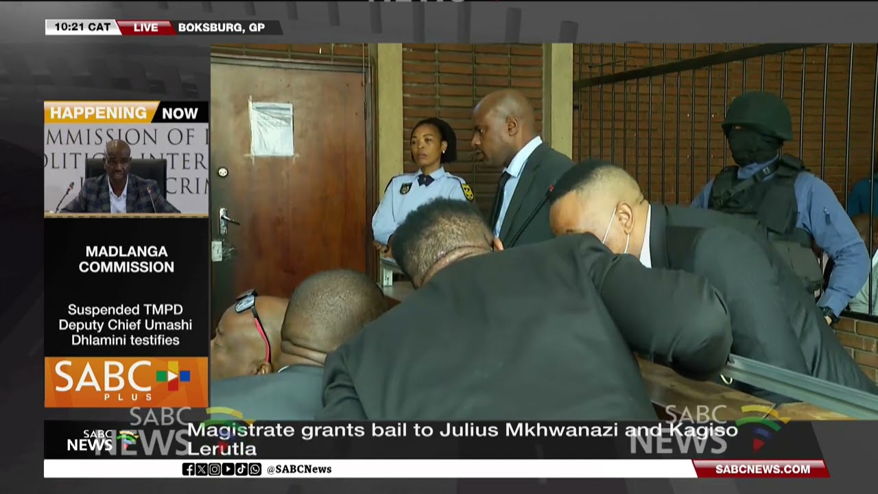Julius Mkhwanazi and Kagiso Lerutla granted R30 000 bail each