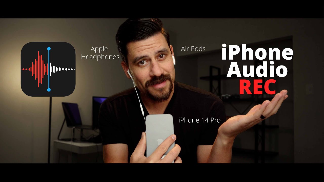 How to record High Quality Audio on the iPhone 14 Pro.