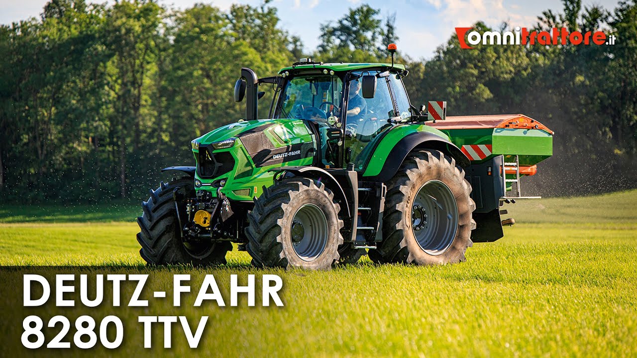 Nuovo Deutz-Fahr 8280 TTV: il futuro nel segno della tradizione