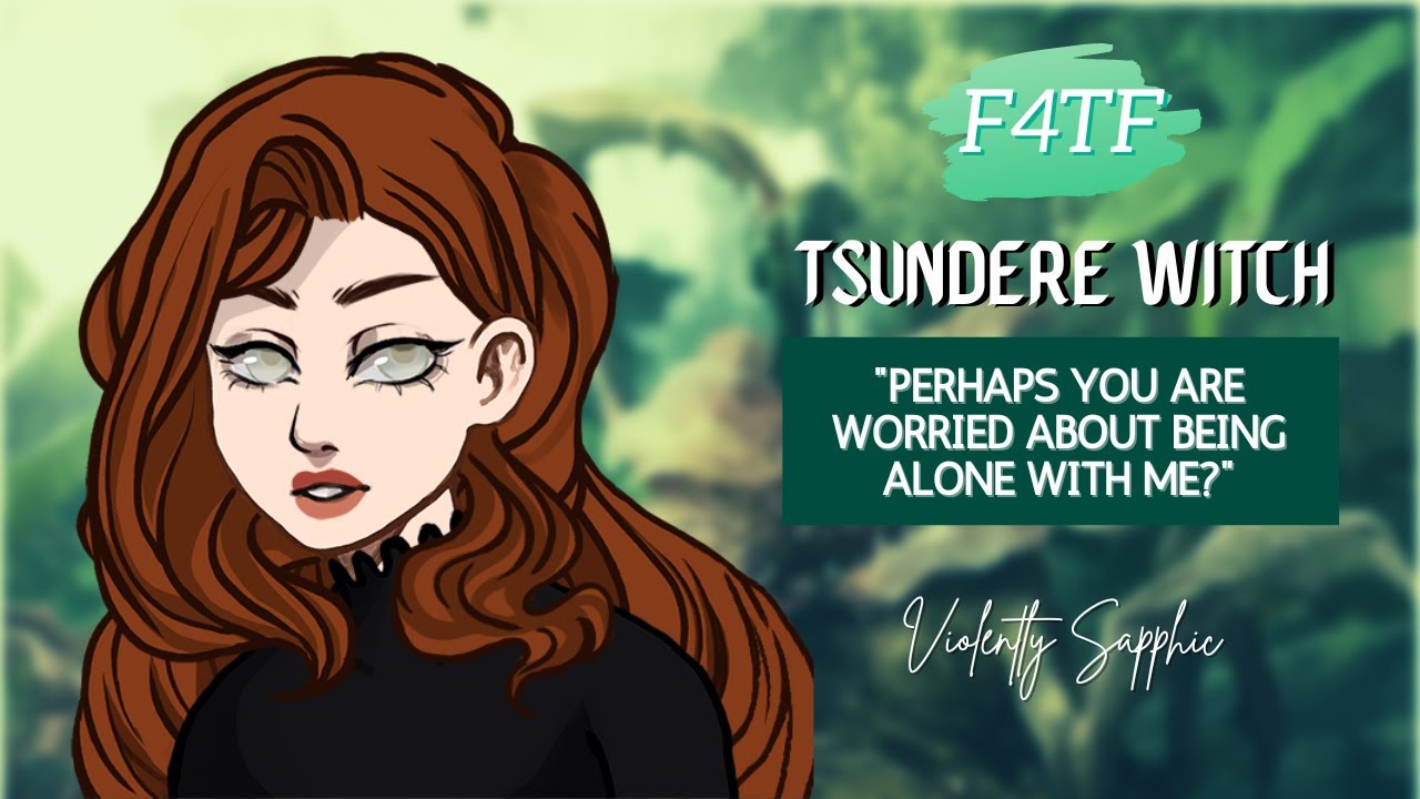 ASMR Tsundere Witch Tells Her Story | F4TF [Light Touching] [Slow Burn] mentioned [mild Homophobia]
