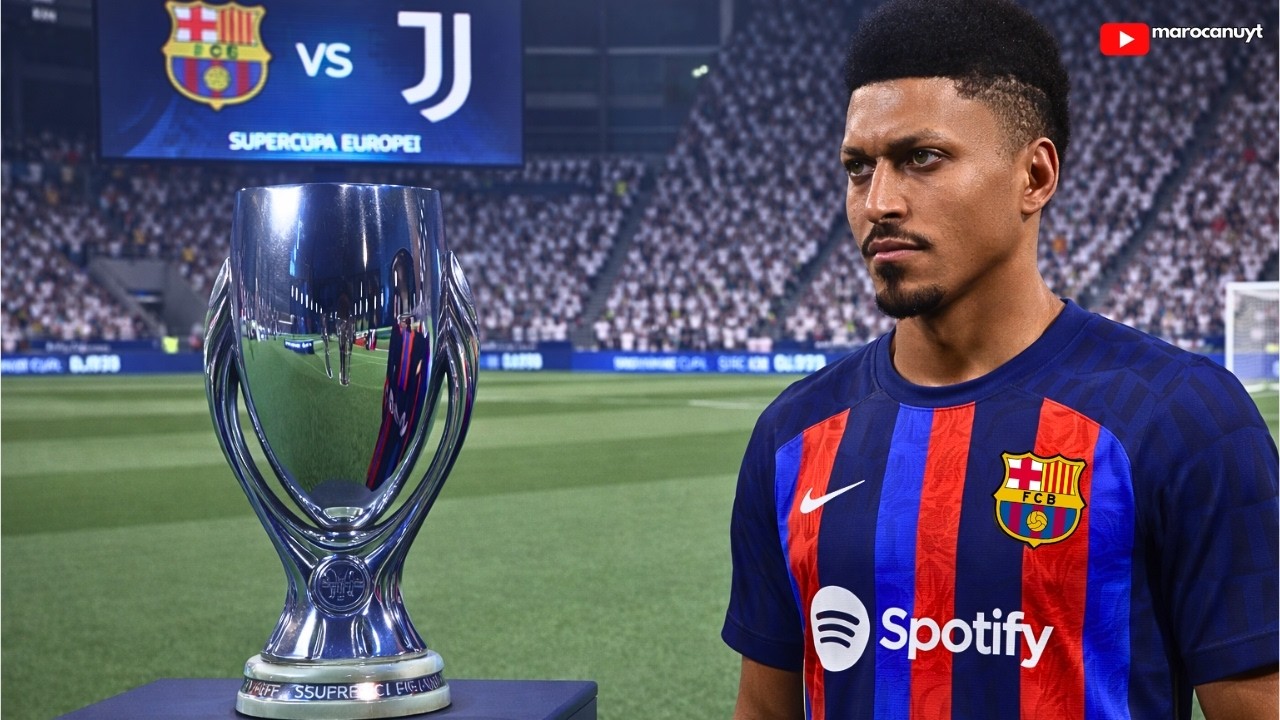 DEBUT SPECTACULOS LA BARCELONA IN UEFA SUPER CUP 🏆