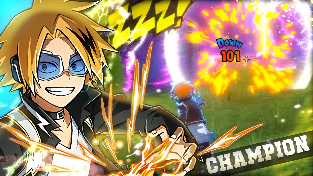 This Denki Kaminari Build Is UNBEATABLE | My Hero Ultra Rumble