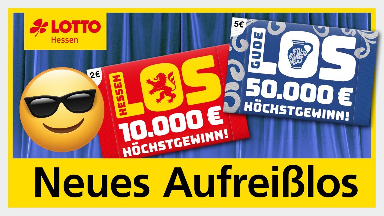 Gude-Los und Hessen-Los im Sonntagsglück Nr. 35 | LOTTO Hessen | Rubbelkönig 👍