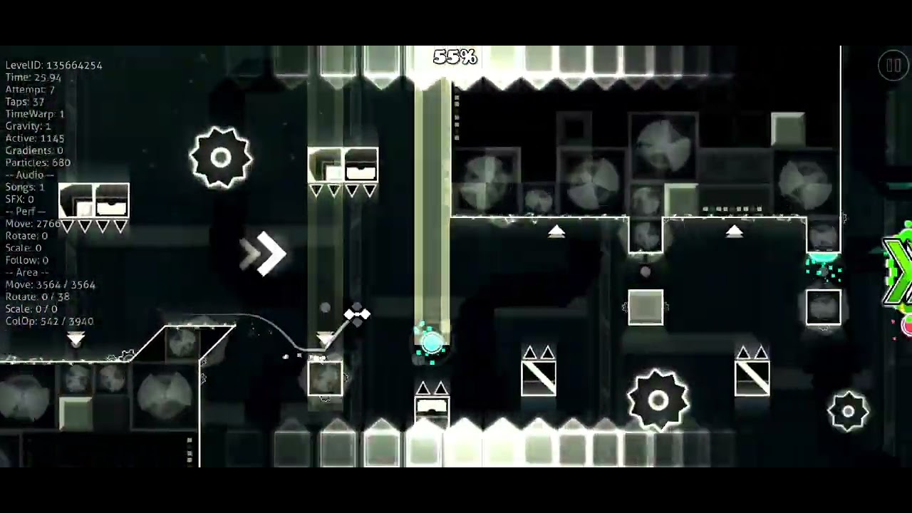 level name : Neoshift Creator name : Bleachboi Song name : I want you by Rameses B - Daily level - 