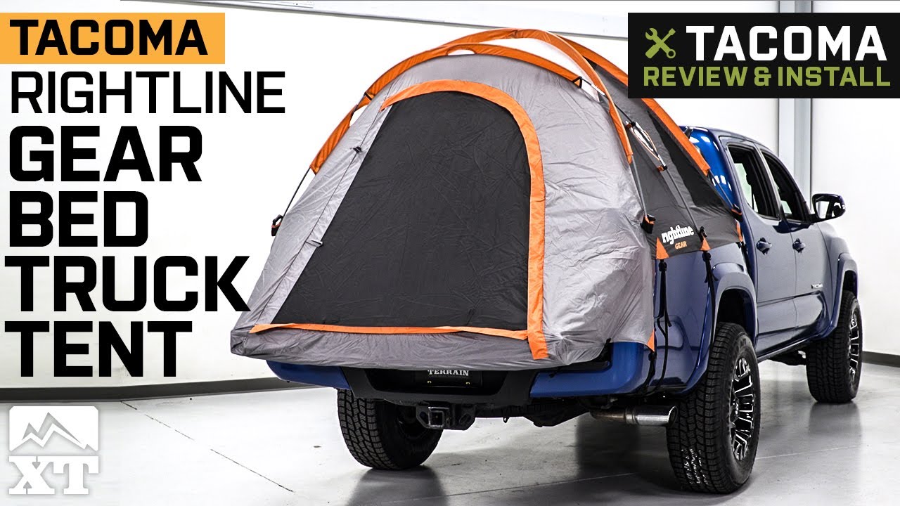 2005-2021 Tacoma Rightline Gear Bed Truck Tent Review & Install